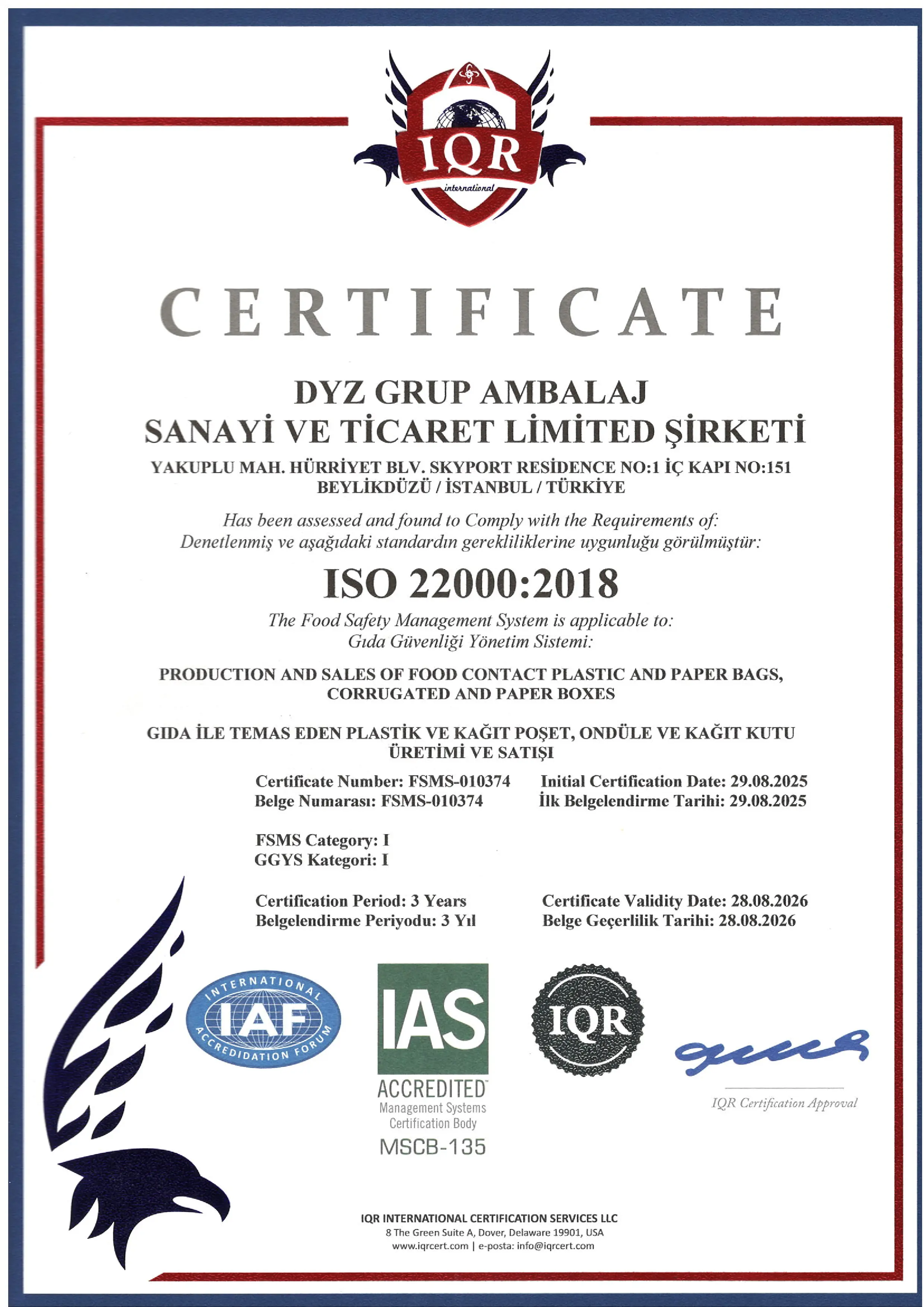 ISO 22000